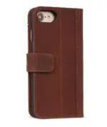 Decoded Leather 2 in 1 Wallet Case iPhone 7/6S/6 Brown Achterkant
