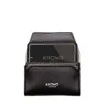 Knomo EU USB Charger Black in etui open