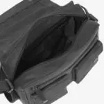 Chesterfield Dale Medium Schoulderbag Black Open