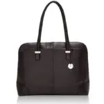 Laptoptas Knomo Rubi Brown 17 inch Voorzijde 1