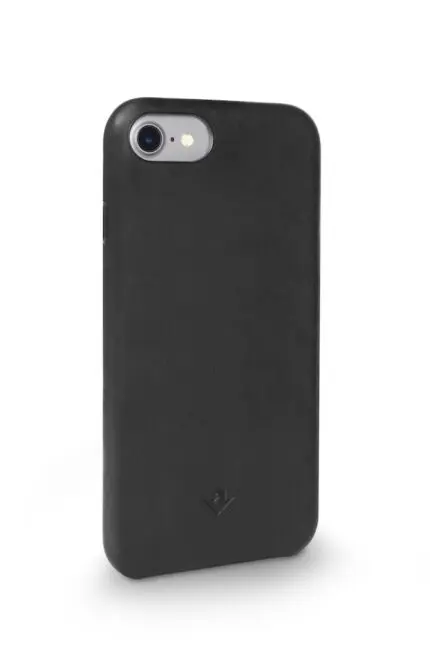 Twelve South Relaxed Leather Case iPhone 8/7 Black Achterkant