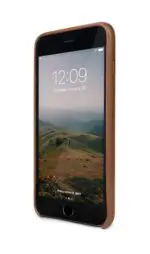 Twelve South Relaxed Leather Case Pockets iPhone 8 Plus / 7 Plus Cognac Voorkant