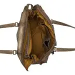 Burkely Noble Nova Handbag M Khaki Binnenkant