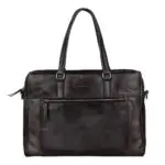 Burkely Noble Nova Laptopbag Zwart 13 inch Voorkant