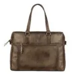 Burkely Noble Nova Laptopbag Khaki 13 inch Voorkant