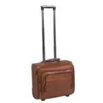 Chesterfield Leren Trolley Xavi Cognac 15 inch Voorkant