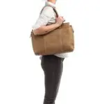 Burkely Dames Leren Laptoptas 16 inch Antique Avery Doris Taupe Model