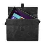 dbramante1928 dbramante1928 Leren Envelope MS Surface 3/4 Pro & RT Hellerup Zwart met Surface Pro