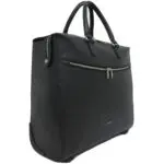 Gigi Fratelli Dames Leren Laptop Trolley 15.6 inch Romance Business ROM8015 Zwart Voor-zijkant