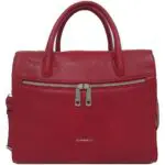Gigi Fratelli Dames Leren Laptoptas / Tablet tas 10 inch Romance Business ROM8010 Rood Voorkant