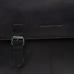 Chesterfield Leren Laptoptas Aktetas 15.6 inch Belfast Zwart Detail