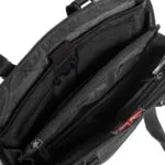 Chesterfield Leren Dames Laptoptas 12 inch Cara Zwart Open