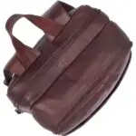 Chesterfield Leren Laptop Rugtas 15 inch Dex Bruin Bovenkant