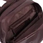 Chesterfield Leren Laptop Rugtas 15 inch Dex Bruin Open
