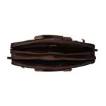 Chesterfield Leren Laptoptas 15 inch Seth Bruin Open