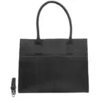 DSTRCT Fletcher Street Dames Laptop Bag Anaconda Black 13-15 inch Voorkant