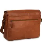 Chesterfield Leren Laptoptas 15 inch Cairns Cognac Achterkant