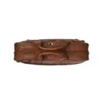Chesterfield Leren Laptoptas 15.6 inch Manuel Cognac Bovenkant