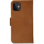 dbramante1928 Leren Wallet Hoesje iPhone 12 mini Copenhagen Tan Achterkant