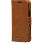 dbramante1928 Leren Wallet Hoesje iPhone 12 mini Copenhagen Tan Voorkant