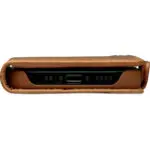 dbramante1928 Leren Wallet Hoesje iPhone 12 mini Copenhagen Tan Onderkant