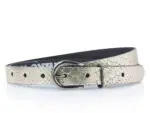Take-It 414 Dames Leren Fashion Riem 95/2 Cm Goud Metallic