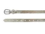 Take-It 414 Dames Leren Fashion Riem 95/2 Cm Goud Metallic Afb 2