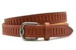 Timbelt 426 Leren Casual / Jeans Riem 95/3 Cm Cognac