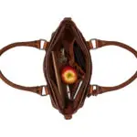 Burkely Leren Handtas S Antique Avery Cognac Open