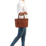 Burkely Leren Handtas S Antique Avery Cognac Model