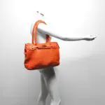 Berba Dames Leren Schoudertas San Remo 775-322 Mandarin Model