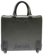 Gigi Fratelli Dames Leren Laptop Trolley 15 inch Romance Business ROM8012 Moss Achterkant