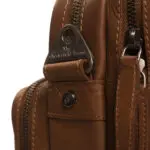 Chesterfield Heren Laptoptas 15.6 inch Jackson Cognac Detail