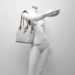 Berba Dames Leren Schoudertas Handtas Chamonix 125-312 Pebble Model