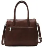 Gigi Fratelli Dames Leren Schoudertas iPad Romance Business ROM8005 Brandy Achterkant