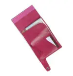 Tony Perotti Leren Pasjeshouder Geldvak Furbo 3700 Fuchsia Open